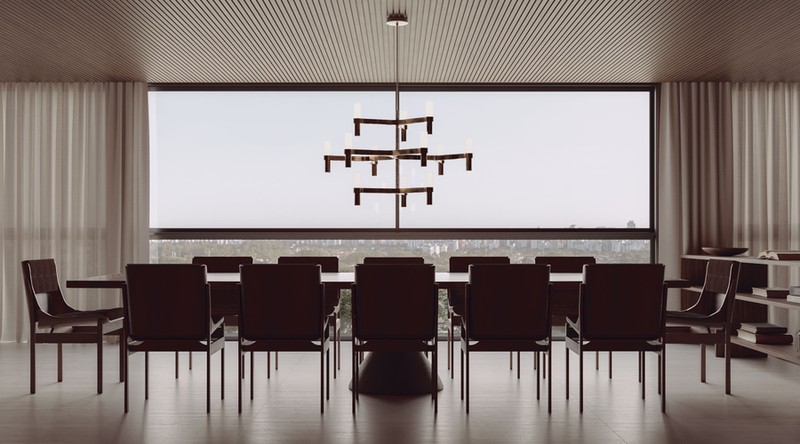 Clara Jardins - Sala de Jantar Penthouse