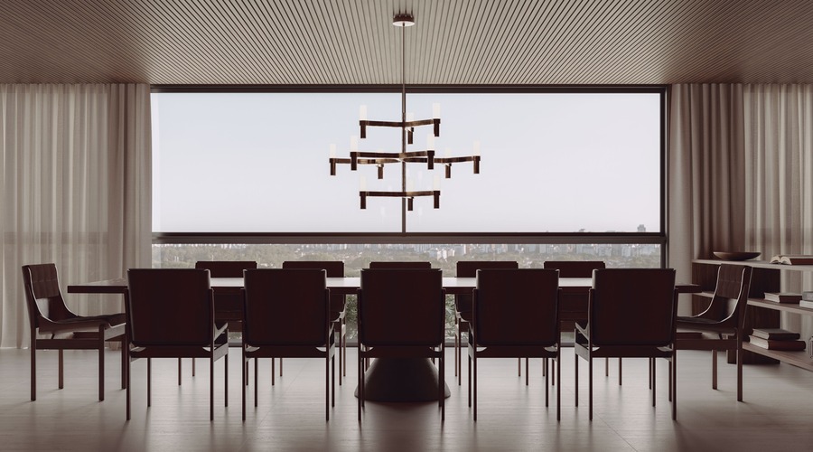 Clara Jardins - Sala de Jantar Penthouse